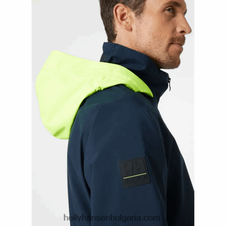 мъже мъжко яке за ветроходство hp racing с качулка 80V22D66 военноморски флот Helly-Hansen