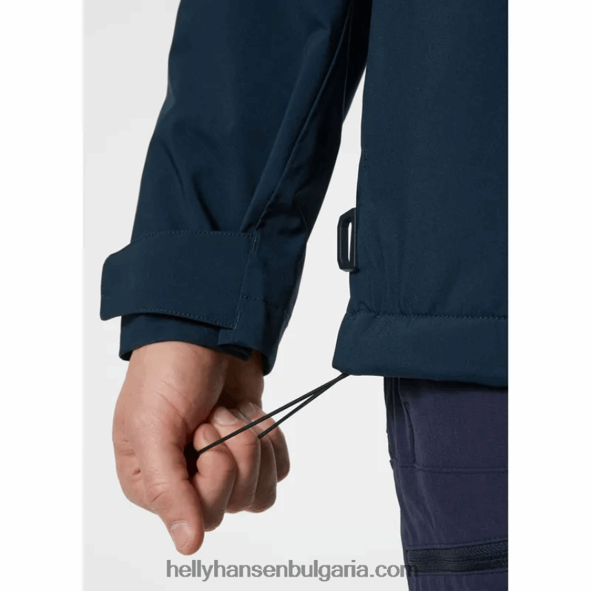 мъже мъжко яке за ветроходство hp racing lifaloft с качулка 80V22D97 военноморски флот Helly-Hansen