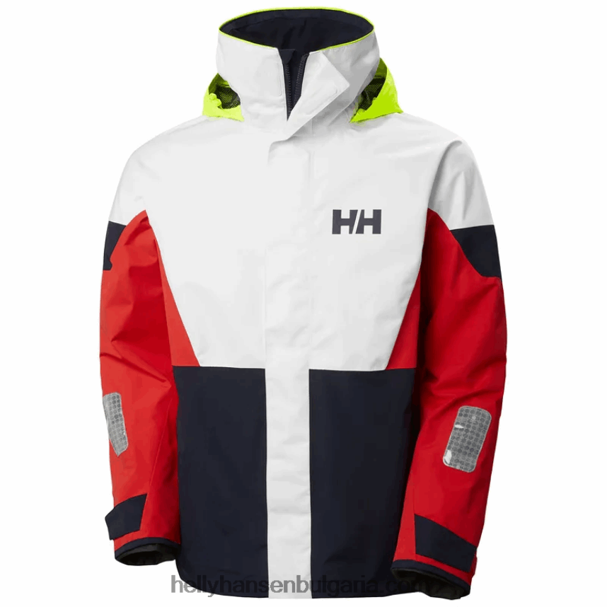 мъже мъжко яке за ветроходство newport regatta 80V22D76 тревожно червено Helly-Hansen