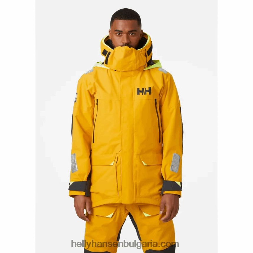 мъже мъжко яке skagen за офшорно плаване 80V22D36 морошка Helly-Hansen