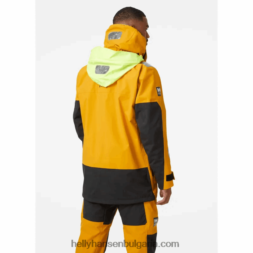 мъже мъжко яке skagen за офшорно плаване 80V22D36 морошка Helly-Hansen