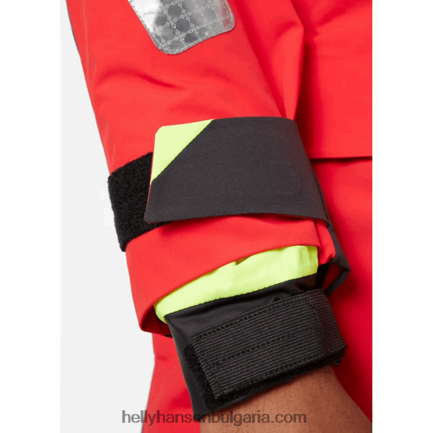 мъже мъжко яке skagen за офшорно плаване 80V22D37 тревожно червено Helly-Hansen