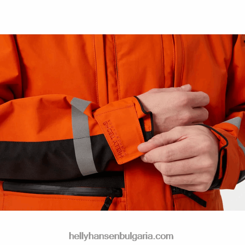 мъже мъжка арктична преходна парка 80V22D289 патрулен оран Helly-Hansen