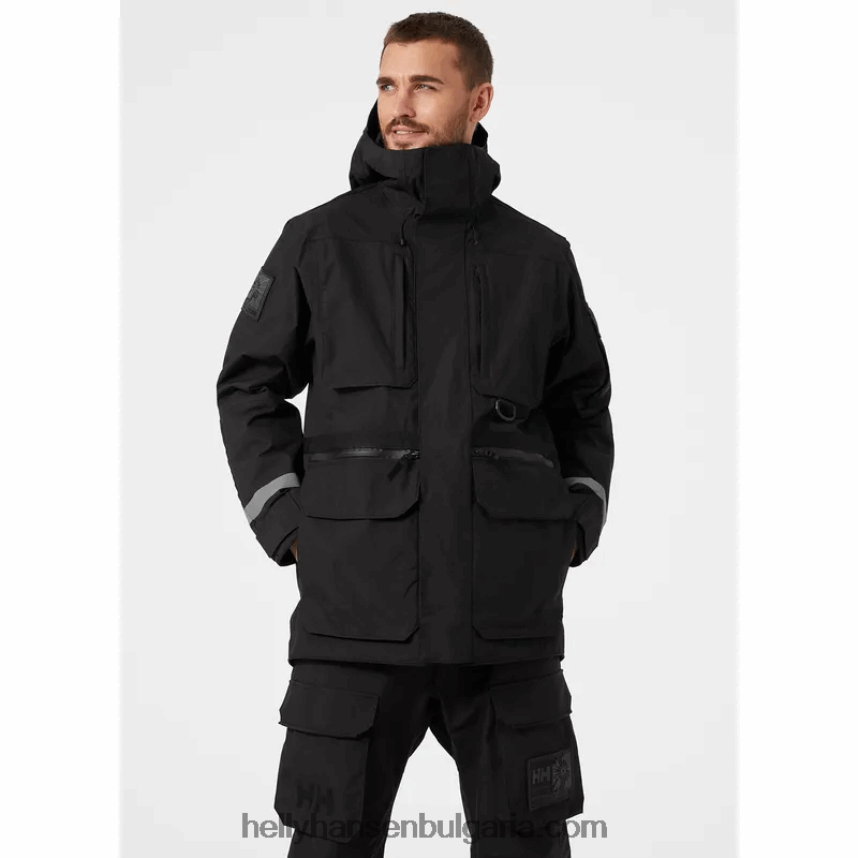 мъже мъжка арктична преходна парка 80V22D290 черен Helly-Hansen