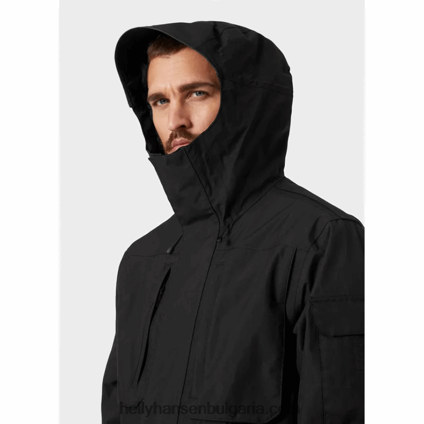 мъже мъжка арктична преходна парка 80V22D290 черен Helly-Hansen