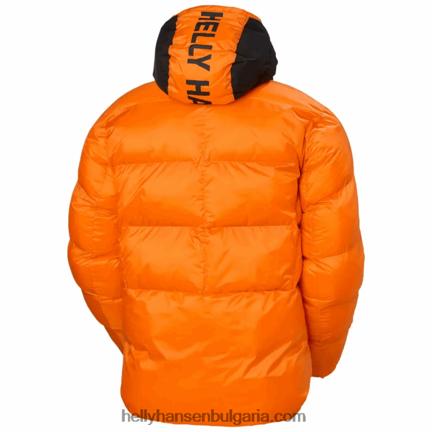 мъже мъжка активна зимна парка 80V22D314 мак оранжев Helly-Hansen