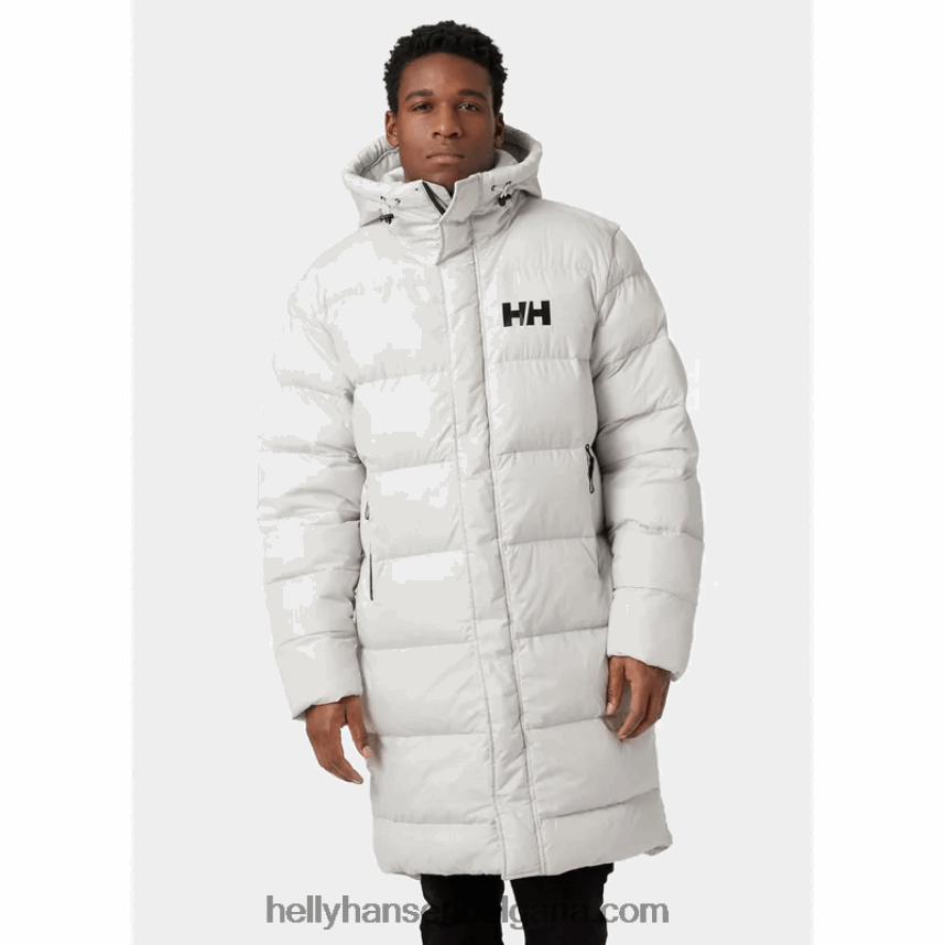 мъже мъжка активна дълга зимна парка 80V22D337 нимб облак Helly-Hansen