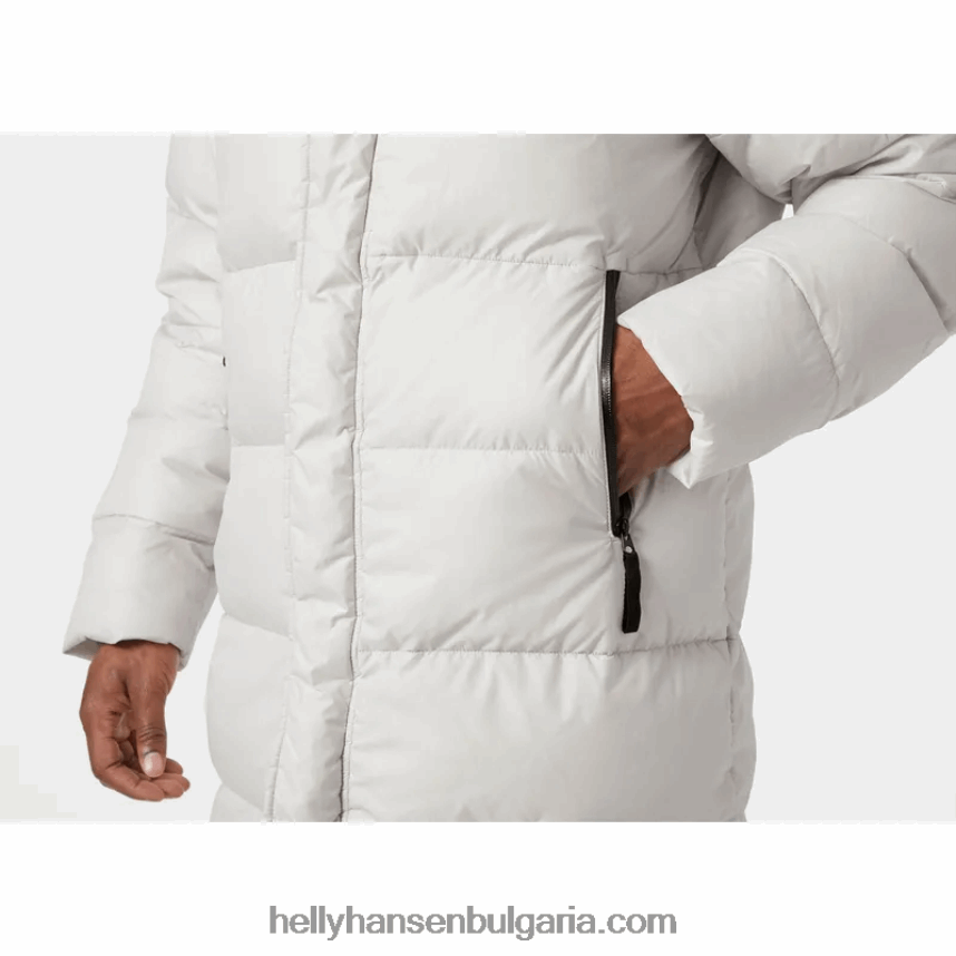 мъже мъжка активна дълга зимна парка 80V22D337 нимб облак Helly-Hansen