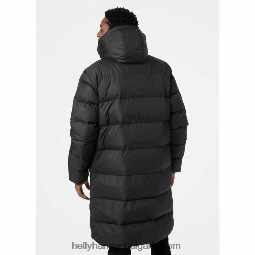 мъже мъжка активна дълга зимна парка 80V22D338 черен Helly-Hansen