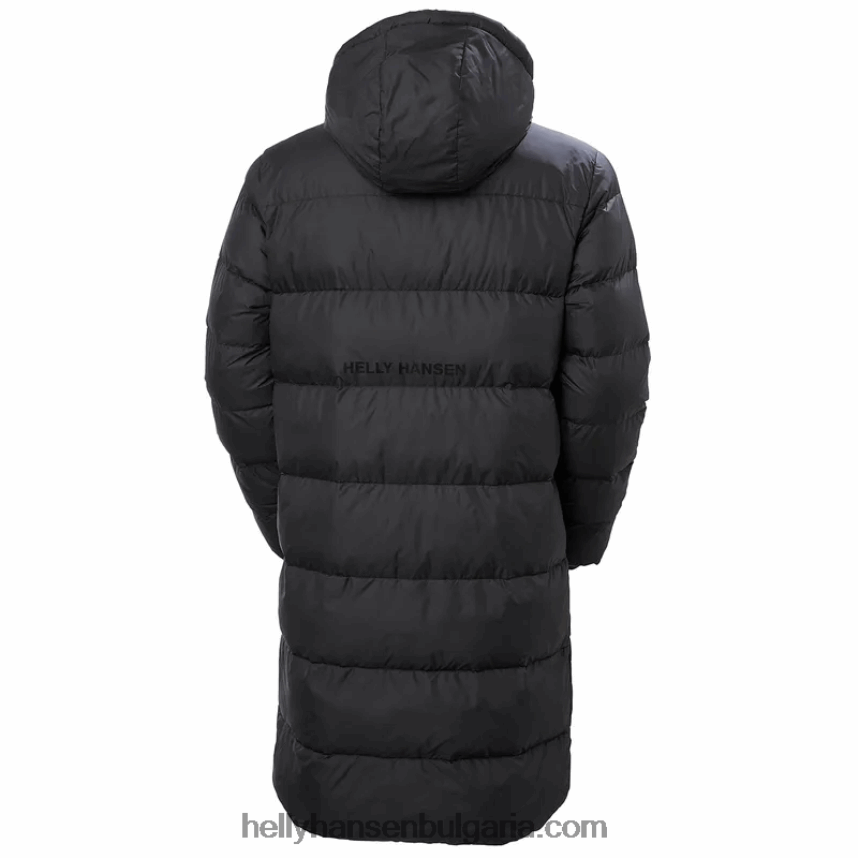 мъже мъжка активна дълга зимна парка 80V22D338 черен Helly-Hansen