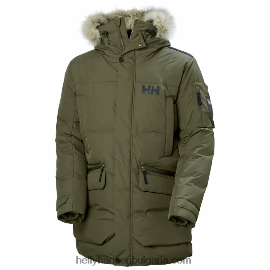мъже мъжка пухена парка тип буве 80V22D375 полезност гр Helly-Hansen