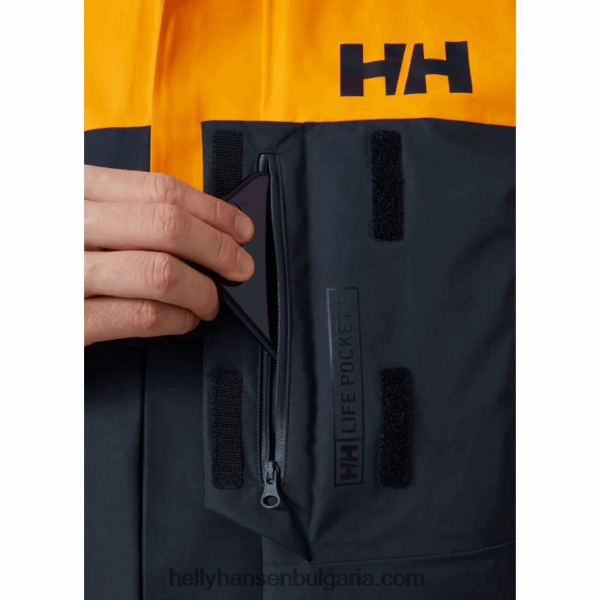 мъже мъжка парка Arctic Ocean h2flow 80V22D53 морошка Helly-Hansen