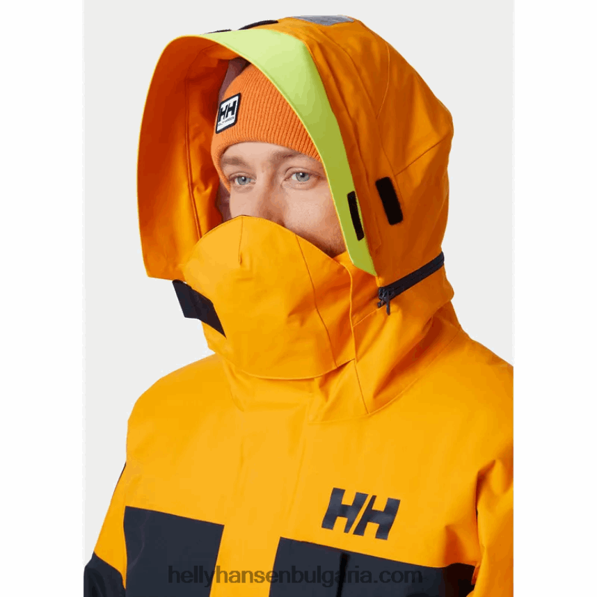 мъже мъжка парка Arctic Ocean h2flow 80V22D53 морошка Helly-Hansen