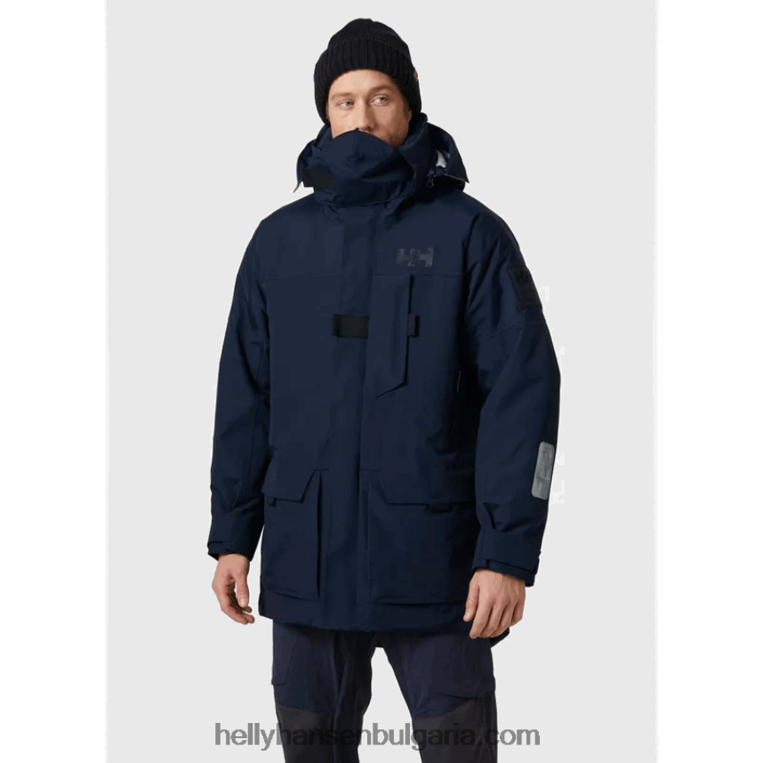 мъже мъжка парка Arctic Ocean h2flow 80V22D54 военноморски флот Helly-Hansen