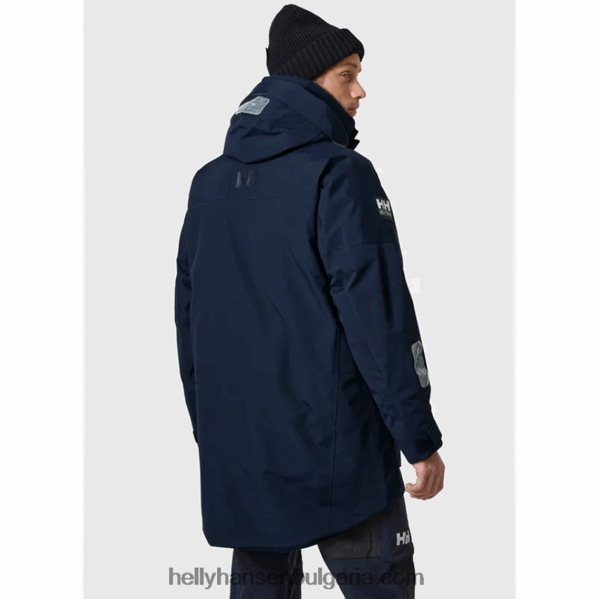 мъже мъжка парка Arctic Ocean h2flow 80V22D54 военноморски флот Helly-Hansen