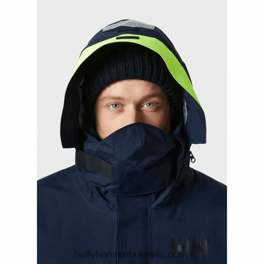 мъже мъжка парка Arctic Ocean h2flow 80V22D54 военноморски флот Helly-Hansen