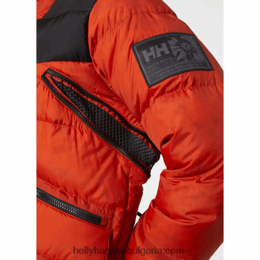 мъже мъжка парка Arctic Patrol h2flow 80V22D382 патрулен оран Helly-Hansen