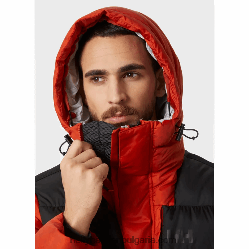 мъже мъжка парка Arctic Patrol h2flow 80V22D382 патрулен оран Helly-Hansen