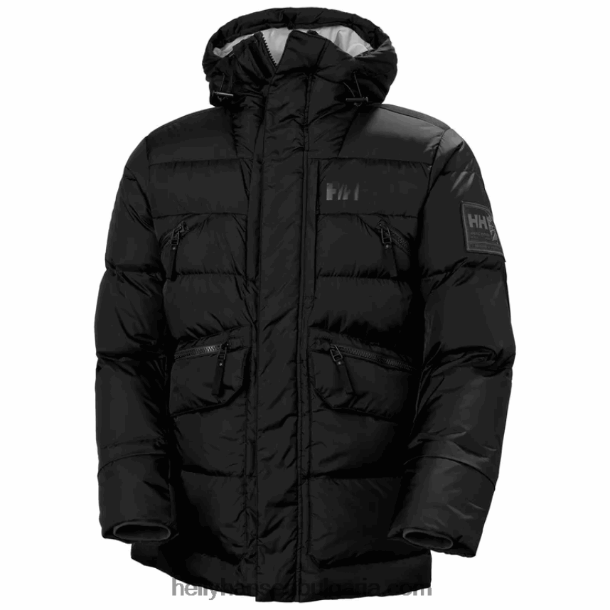 мъже мъжка парка Arctic Patrol h2flow 80V22D383 черен Helly-Hansen