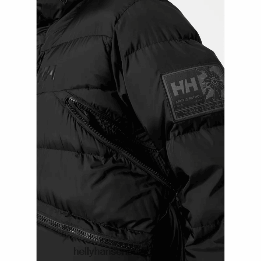 мъже мъжка парка Arctic Patrol h2flow 80V22D383 черен Helly-Hansen
