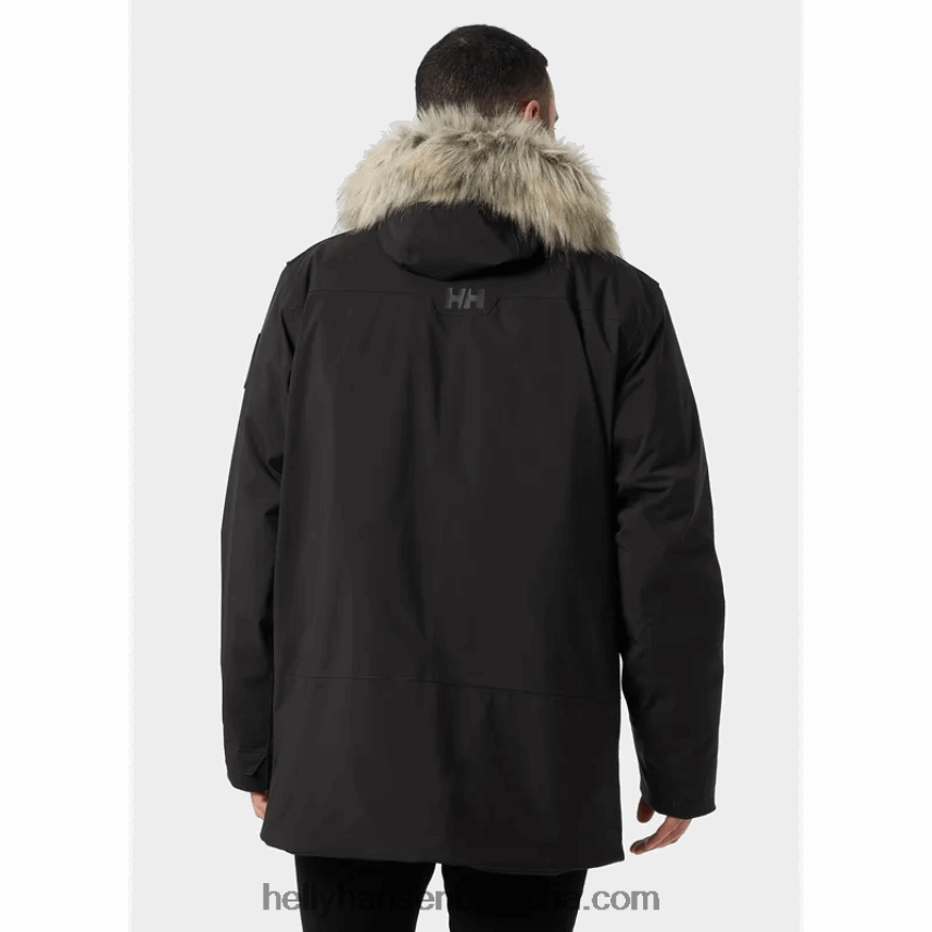 мъже мъжка зимна парка Reine 80V22D392 черен Helly-Hansen