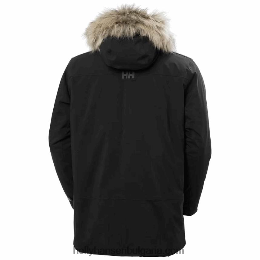 мъже мъжка зимна парка Reine 80V22D392 черен Helly-Hansen