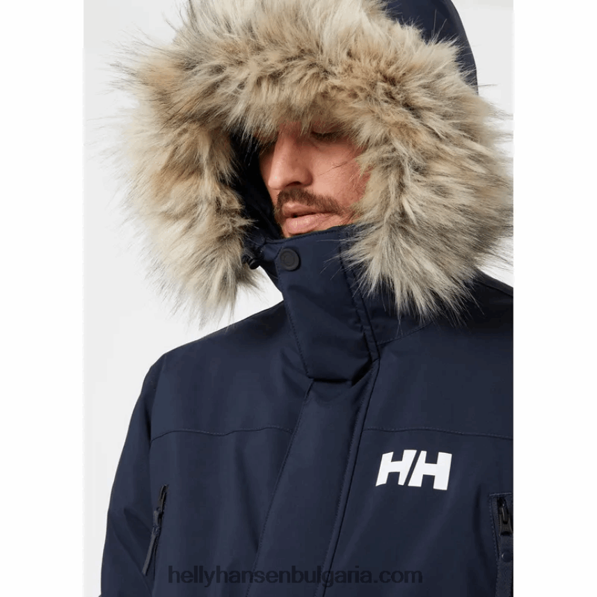мъже мъжка зимна парка Reine 80V22D393 военноморски флот Helly-Hansen
