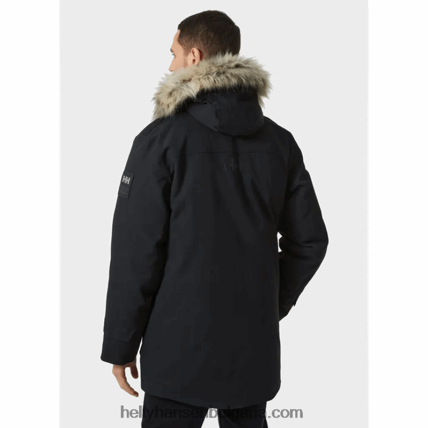 мъже мъжка пухена парка varanger 80V22D385 черен Helly-Hansen