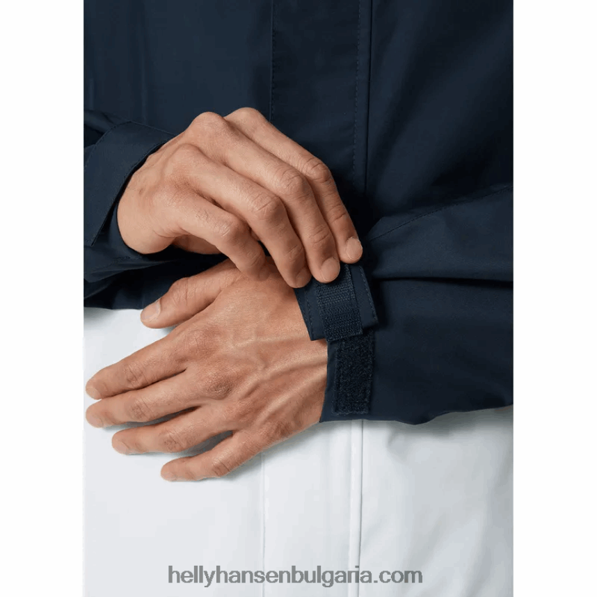 мъже мъжко яке от флекс за дъжд 80V22D255 военноморски флот Helly-Hansen