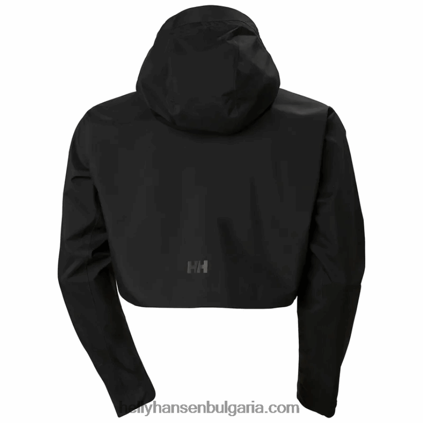 мъже мъжко флекс модулно яке за дъжд 80V22D257 черен Helly-Hansen