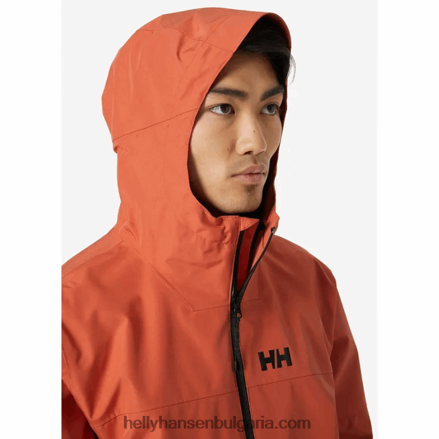 мъже мъжко активно яке с океански връзки 80V22D294 теракота Helly-Hansen