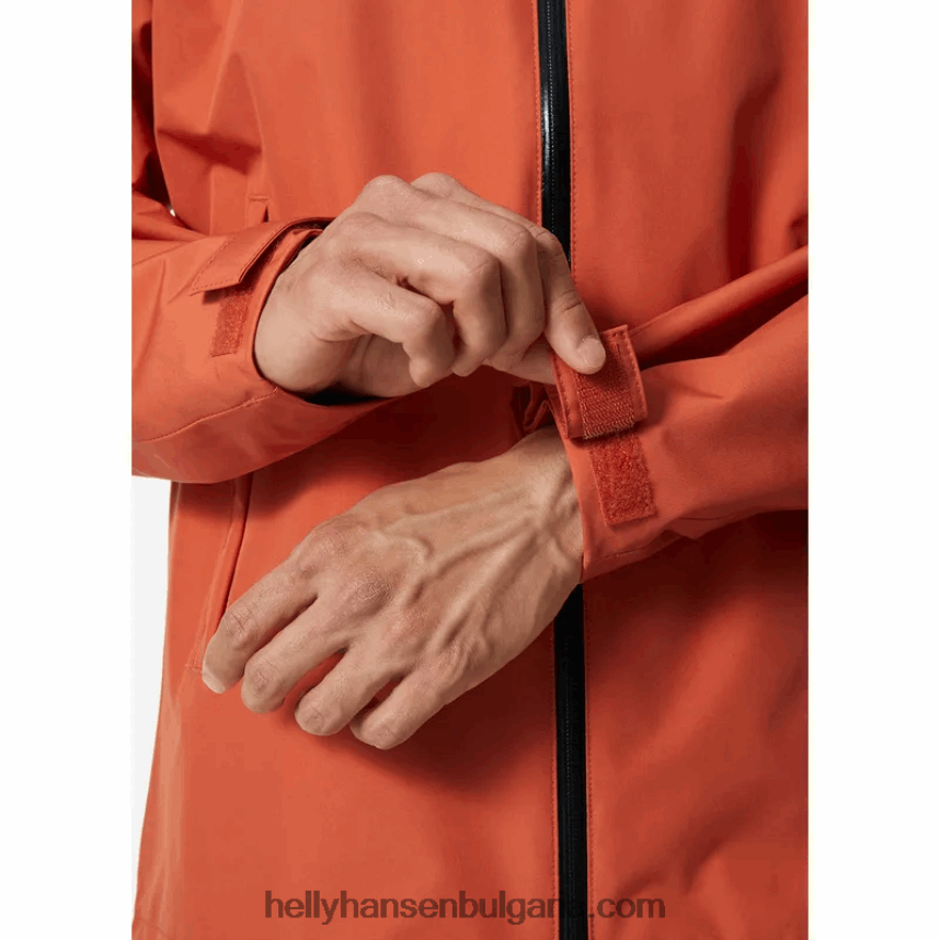 мъже мъжко активно яке с океански връзки 80V22D294 теракота Helly-Hansen