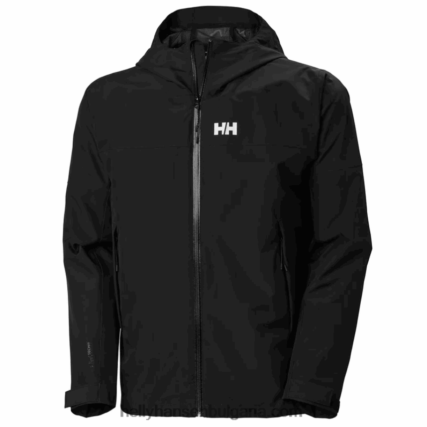 мъже мъжко активно яке с океански връзки 80V22D296 черен Helly-Hansen