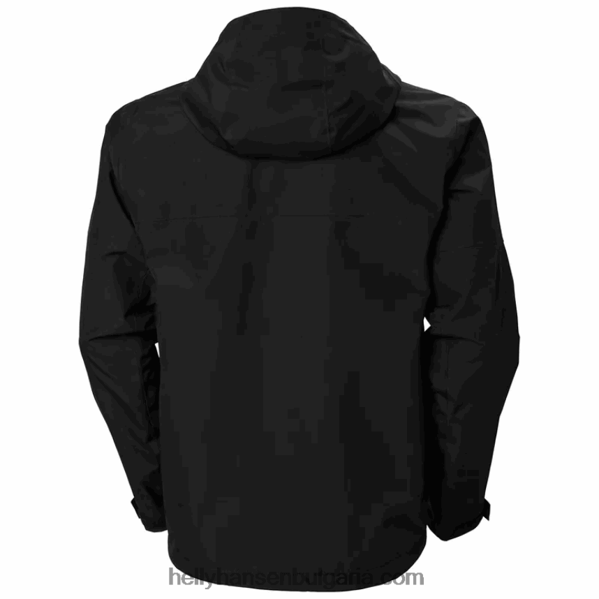 мъже мъжко активно яке с океански връзки 80V22D296 черен Helly-Hansen
