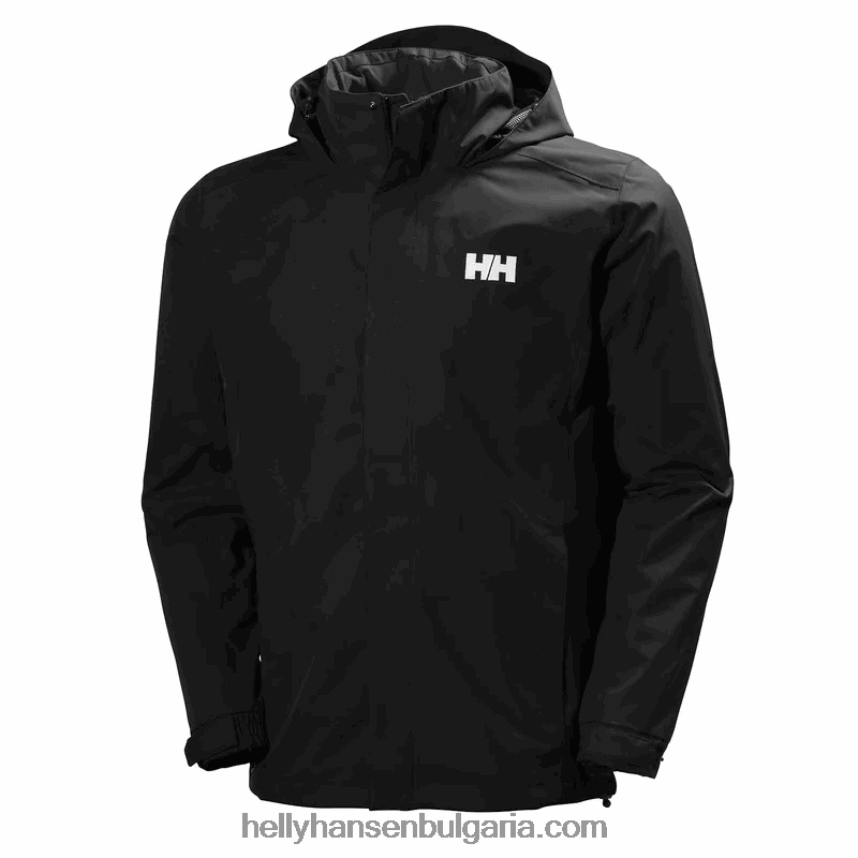 мъже мъжко водоустойчиво яке Dubliner 80V22D261 военноморски флот Helly-Hansen
