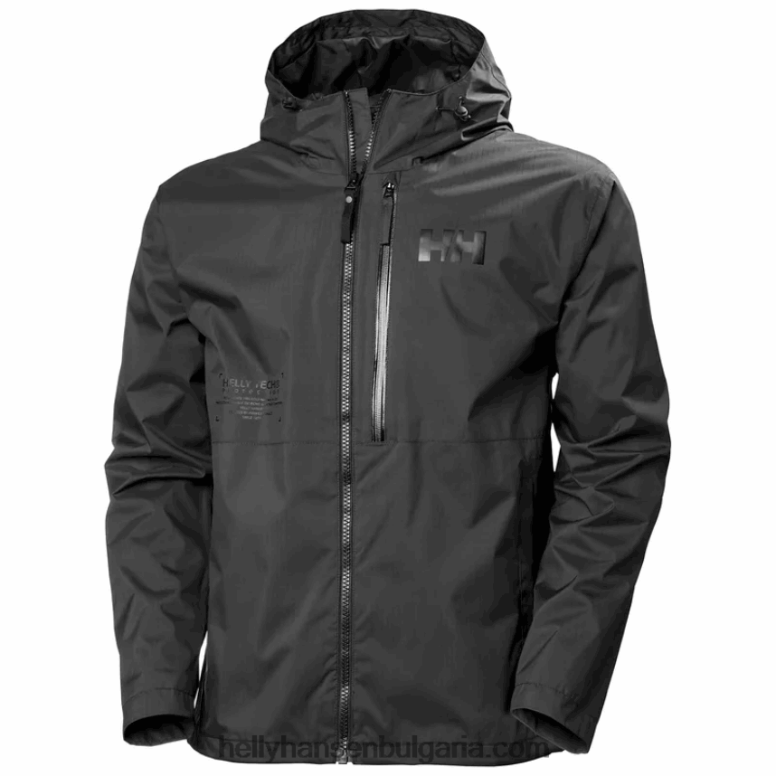 мъже мъжко водоустойчиво яке active pace 80V22D288 черен Helly-Hansen