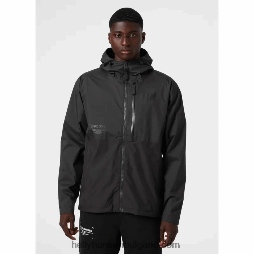 мъже мъжко водоустойчиво яке active pace 80V22D288 черен Helly-Hansen