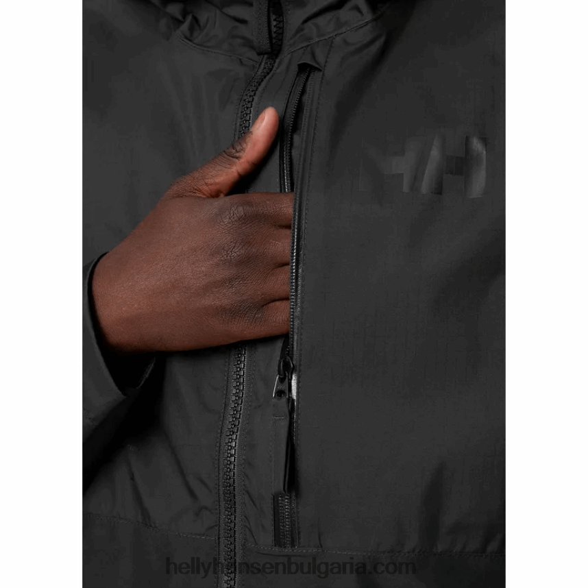 мъже мъжко водоустойчиво яке active pace 80V22D288 черен Helly-Hansen