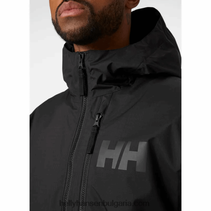 мъже мъжко яке belfast 2 с възможност за опаковане 80V22D285 черен Helly-Hansen