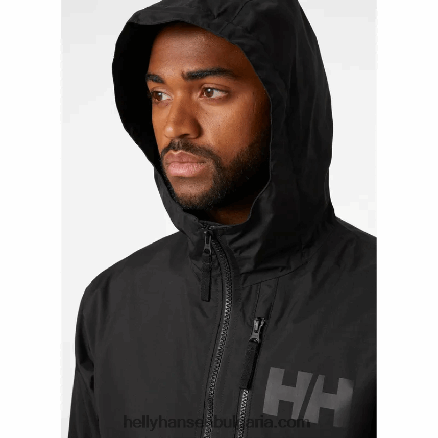мъже мъжко яке belfast 2 с възможност за опаковане 80V22D285 черен Helly-Hansen