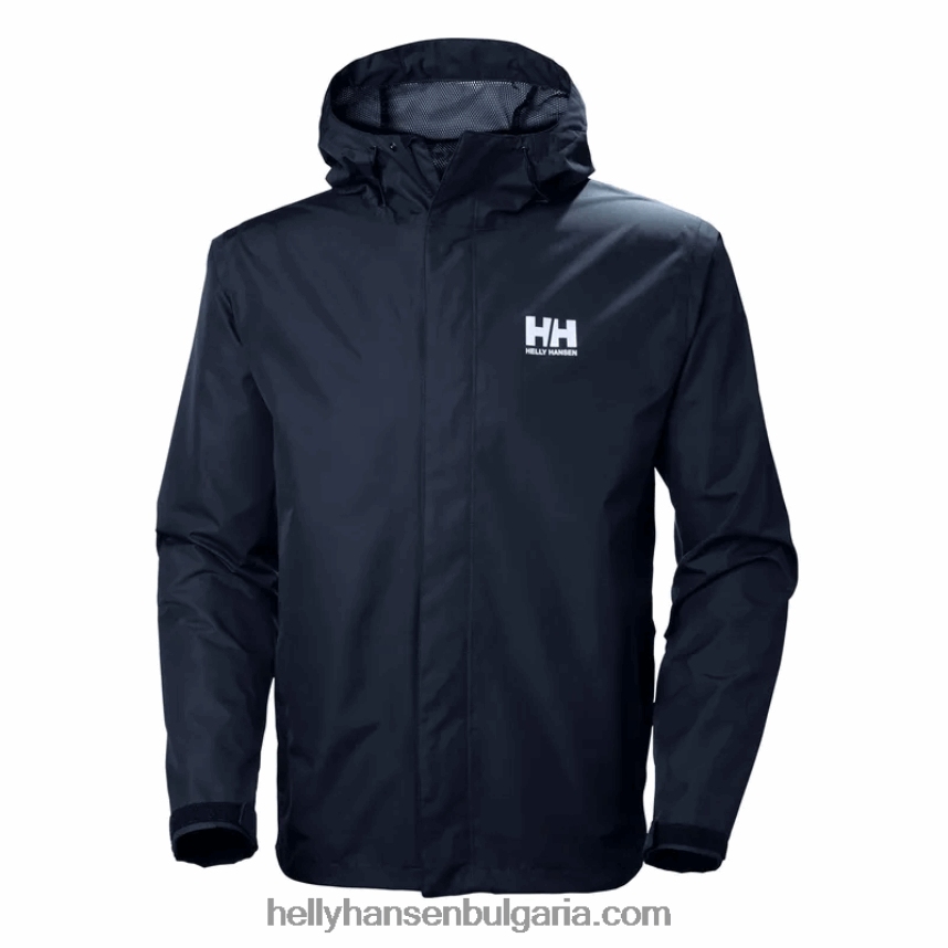 мъже мъжко яке за дъжд seven j 80V22D170 военноморски флот Helly-Hansen
