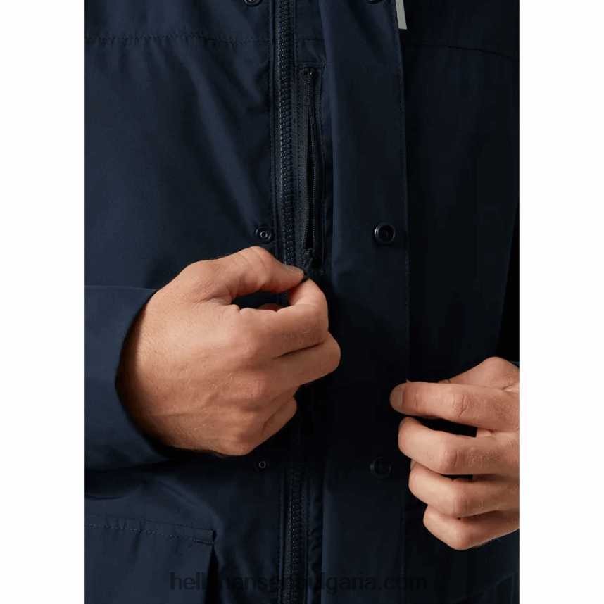 мъже мъжко t2 полезно яке за дъжд 80V22D242 военноморски флот Helly-Hansen