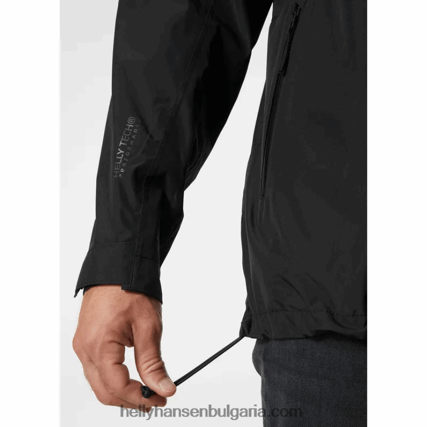 мъже мъжко дъждовно яке urb lab 80V22D245 черен Helly-Hansen