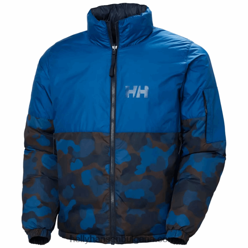 мъже мъжко активно реверсивно яке 80V22D332 дълбок фиорд Helly-Hansen