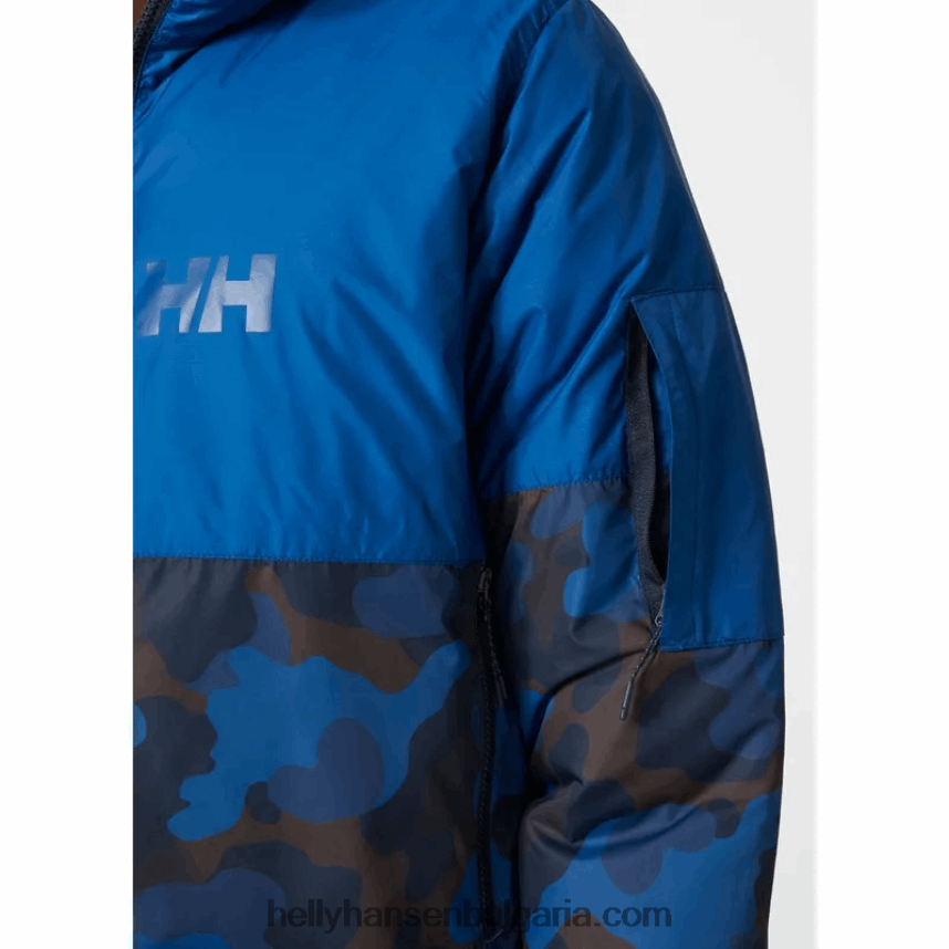 мъже мъжко активно реверсивно яке 80V22D332 дълбок фиорд Helly-Hansen