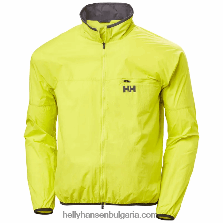 мъже мъжко яке за вятър 80V22D368 сладък лайм Helly-Hansen