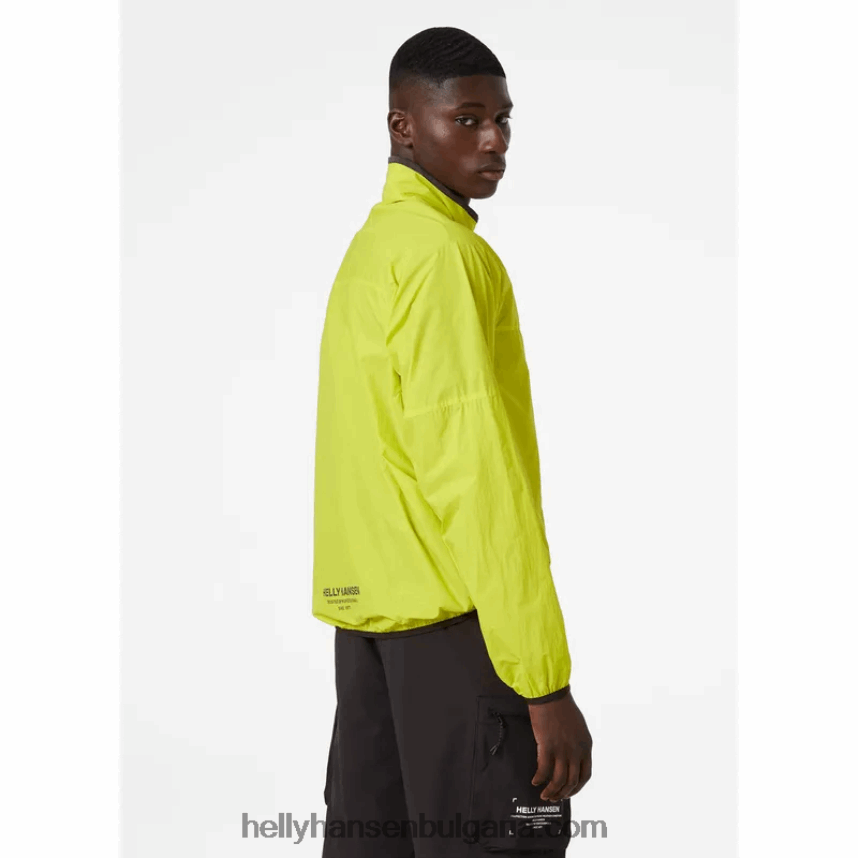 мъже мъжко яке за вятър 80V22D368 сладък лайм Helly-Hansen