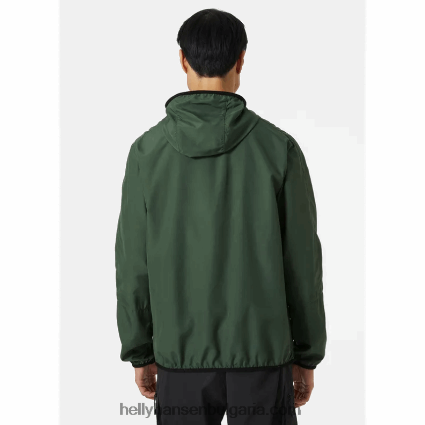 мъже мъжко леко водоустойчиво яке juell 80V22D362 смърч аоп Helly-Hansen