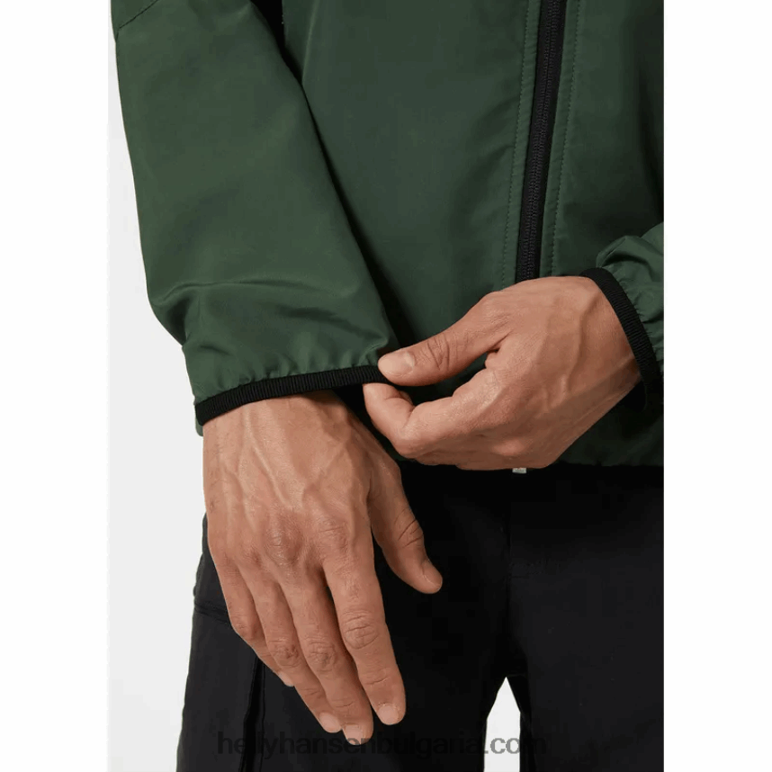 мъже мъжко леко водоустойчиво яке juell 80V22D362 смърч аоп Helly-Hansen