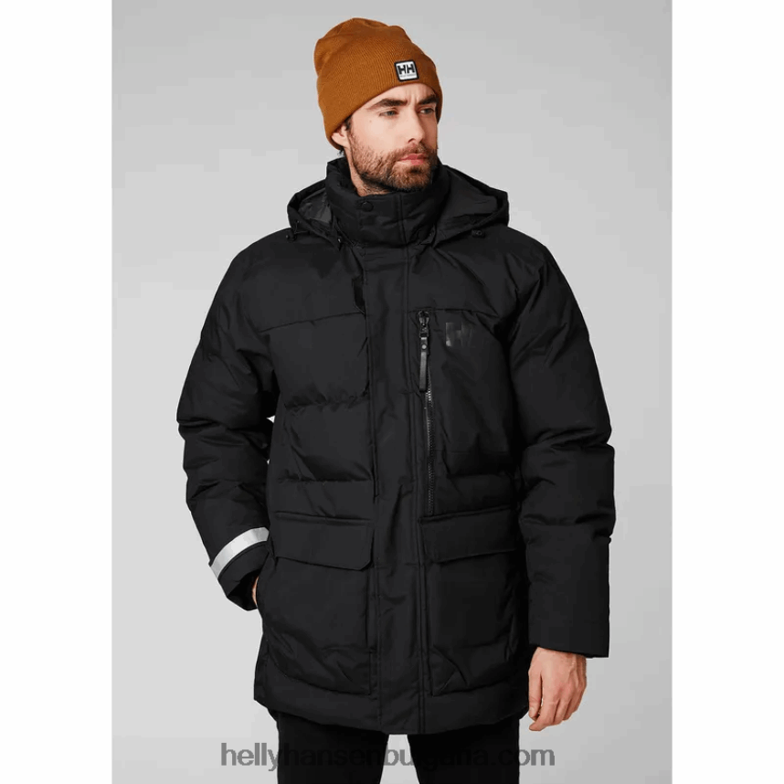 мъже мъжко зимно яке Tromsoe 80V22D326 черен Helly-Hansen